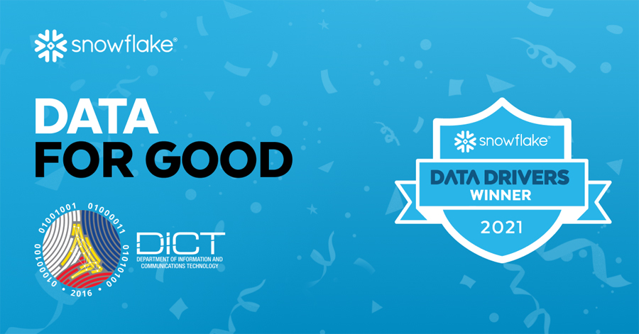 DICT Wins Snowflake’s “Data for Good” Award for Rapid Vaccination Roll Out with Intellection and Snowflake