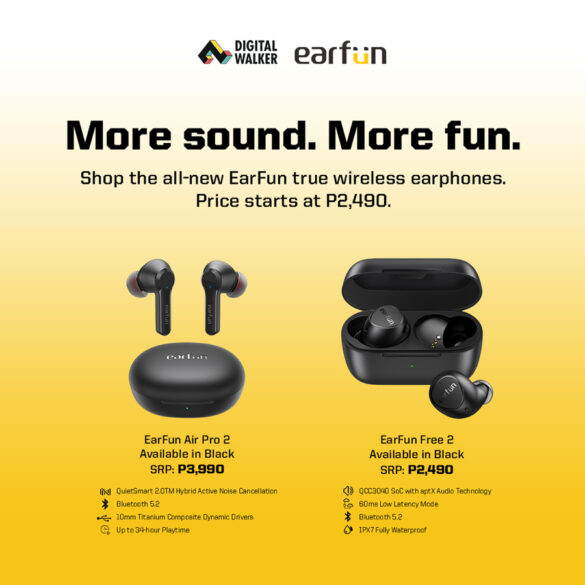 EarFun True Wireless Headphones Now Available at Digital Walker
