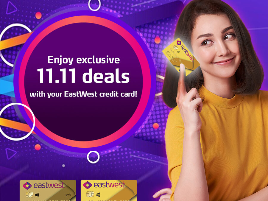 Get great deals when you shop online this November with your EastWest credit card