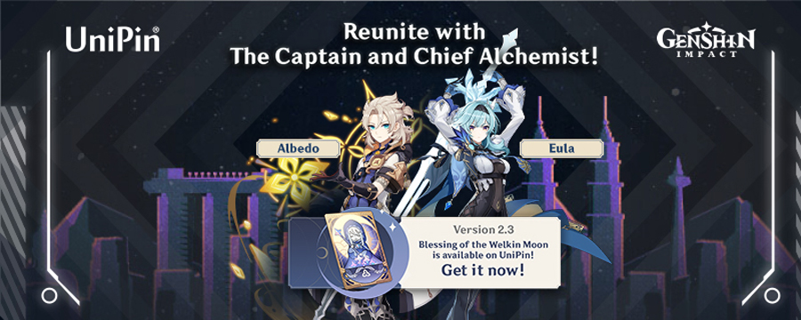 Genshin Impact Players Get Ready, the Blessing of The Welkin Moon is Now Available at UniPin