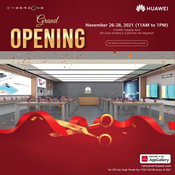HUAWEI Flagship Store opens at SM Megamall