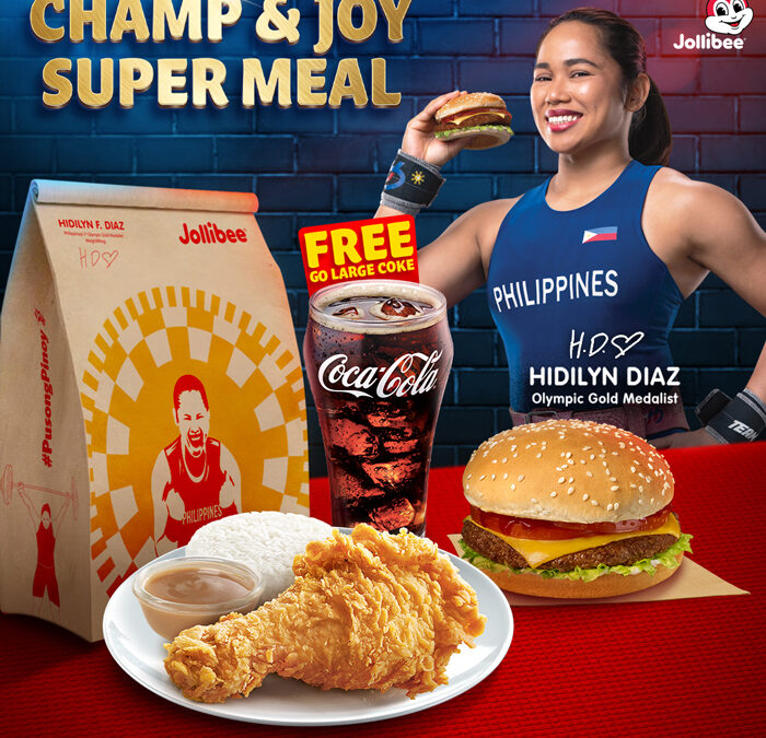 Feast like a world-class champ with Jollibee’s new Champ & Joy Super Meal