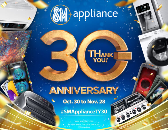 Big discounts for Home Credit customers with SM Appliance Center’s 30th Anniversary Sale