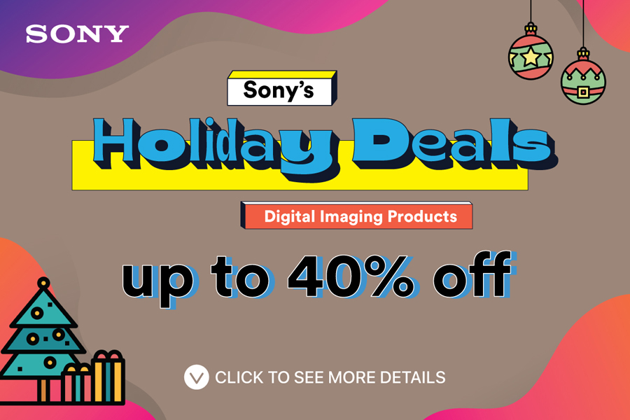 Treat yourself this Christmas, upgrade your gears for less with Sony’s Holiday Deals
