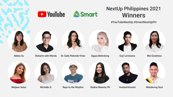YouTube, Smart unveil the 12 winners of NextUp Philippines 2021