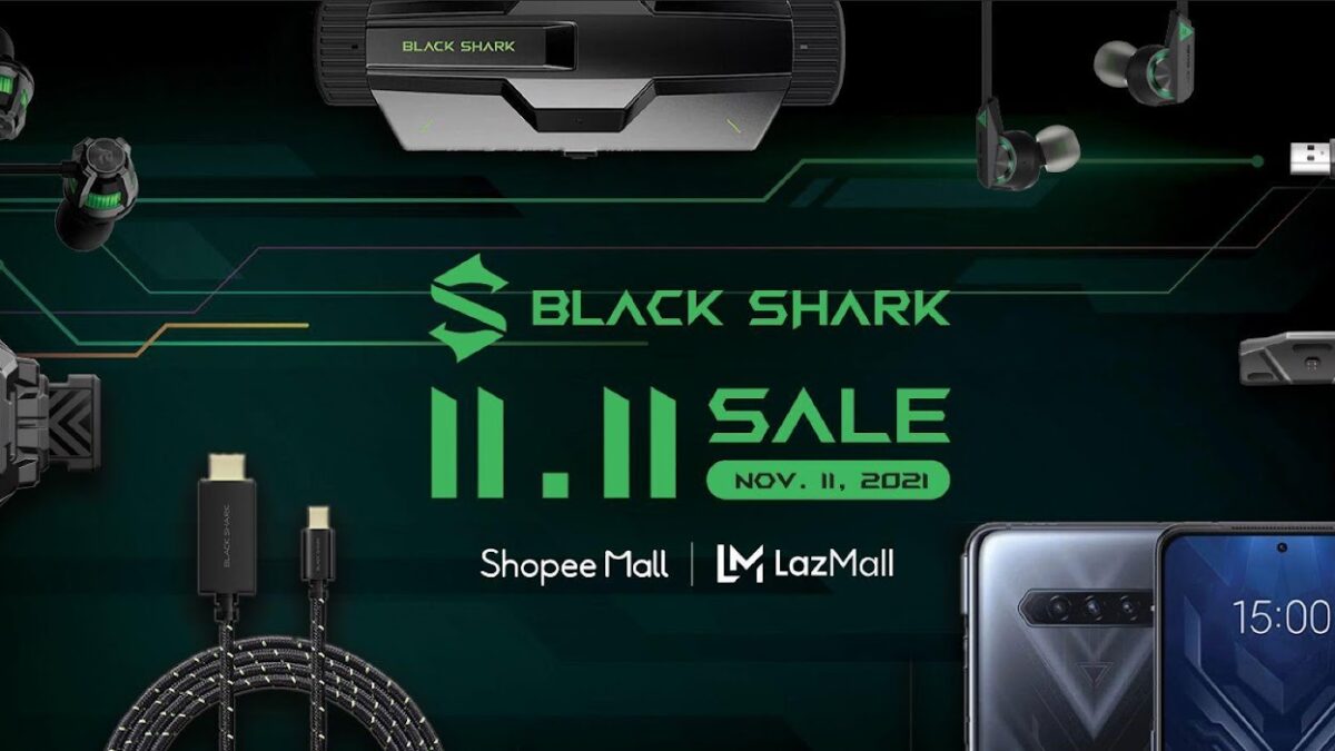 Soft launch of Black Shark LazMall store and 11.11 deals