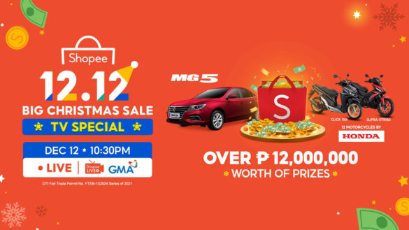 Shopee Ends the Year on a Festive Note with K-Pop Stars “Tomorrow X Together” and Over ₱12 Million Worth of Prizes at the 12.12 Big Christmas Sale TV Special