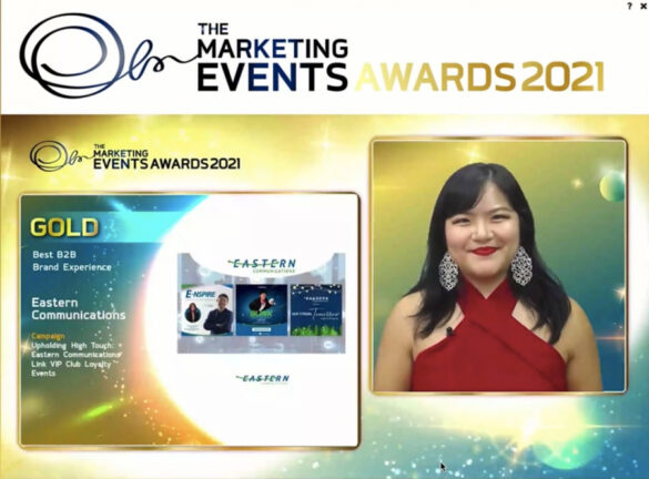 Eastern Communications bags Gold at the Marketing Events 2021