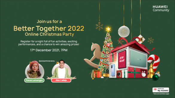 HUAWEI Community Welcomes Tech and Lifestyle Creators and celebrates year-ender with an exclusive online Christmas Party on December 17, 2021!