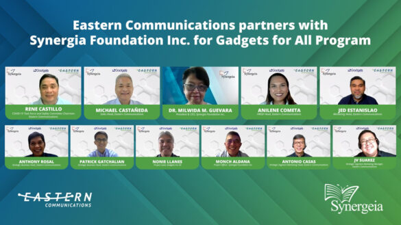 Eastern Communications donates Php 228K to ‘Gadgets For All’ for students, teachers this holiday season