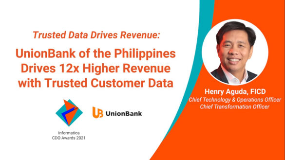 UnionBank CTO recognized as one of the biggest names in Data in the world
