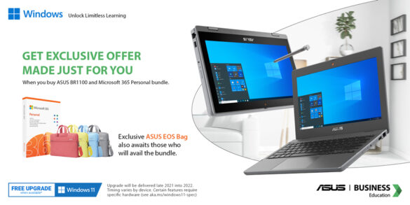 Jump start your learning and productivity with Exclusive Bundle from ASUS and Microsoft
