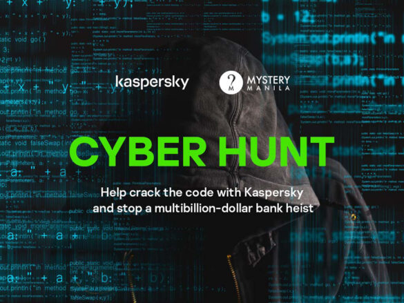 Solve a multibillion bank heist in virtual game by Kaspersky & Mystery Manila