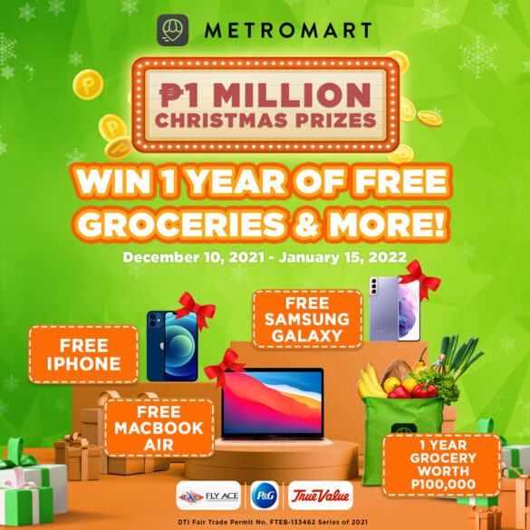 MetroMart brings holiday happiness with the ₱1 Million Christmas Prizes