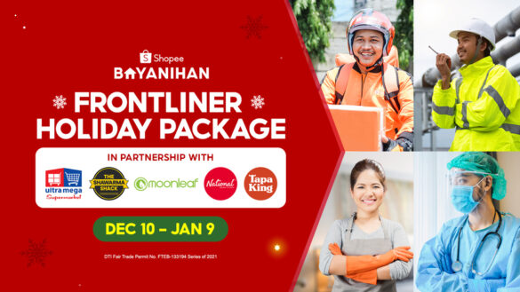 Thanking Everyday Heroes with Shopee Bayanihan: Frontliner Holiday Package