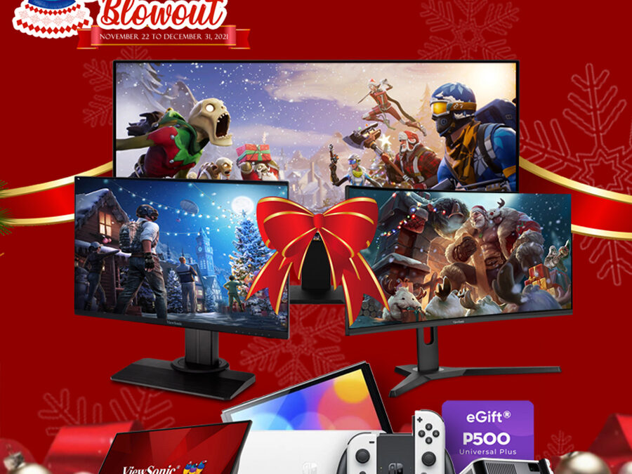 With Christmas right around the corner, here’s a Christmas Blowout from ViewSonic!