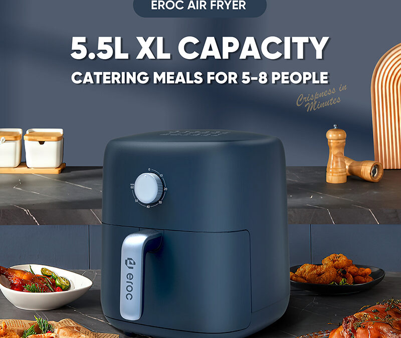 EROC Philippines Launches Its New Affordable M1 Air Fryer for Millennials Living Independently
