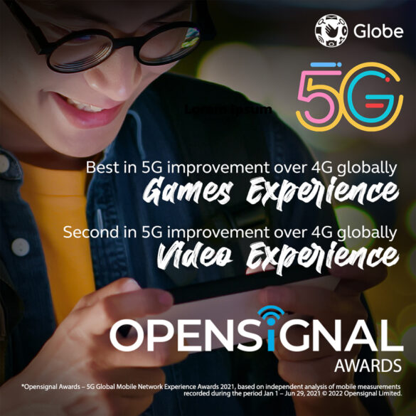 Globe wins Opensignal award for largest uplift in 5G global mobile gaming experience