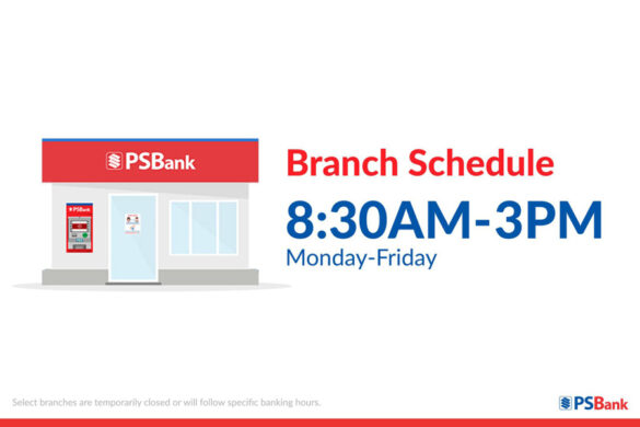 PSBank implements shortened banking hours nationwide