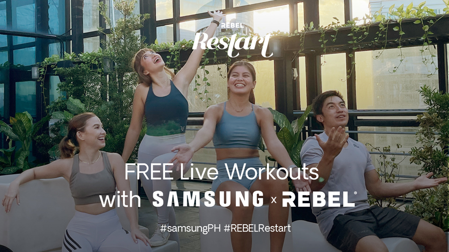 Smart Workout & Health: Immerse yourself this 2022 with Rebel and Samsung Galaxy Wearables