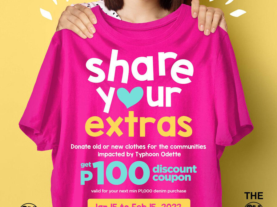 The SM Store, SM Foundation launch Share your Extras for Typhoon Odette communities