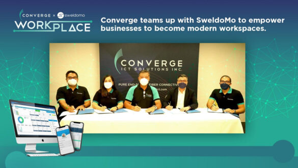 Converge teams up with SweldoMo to empower businesses to become modern workspaces