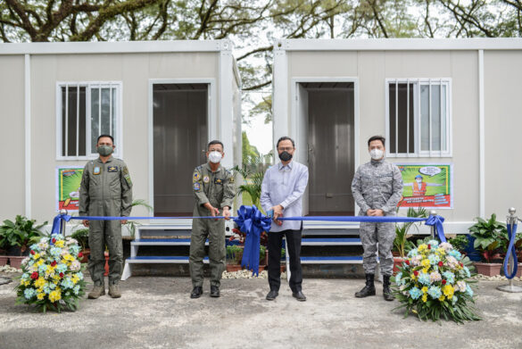 Delbros Group donates mobile facilities to support the Philippine Air Force gender development and COVID response efforts