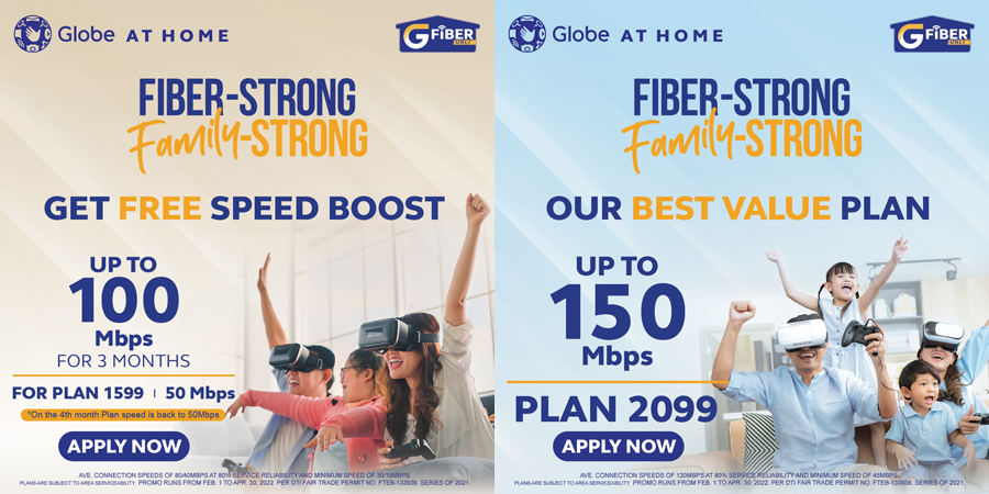 Globe At Home Redefines Fiber Experience with Leveled Up GFiber Unli
