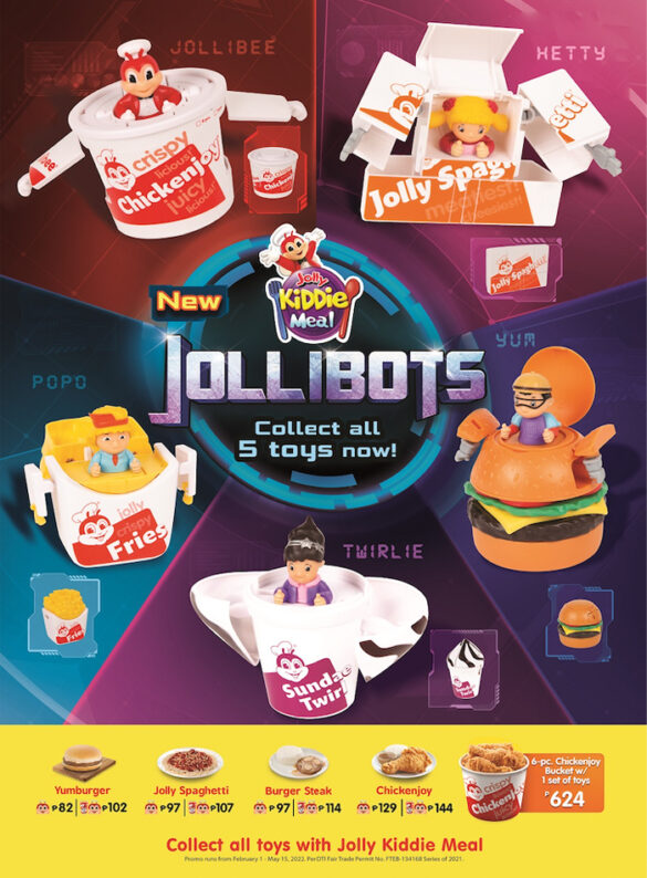 Jollibee mascots transform into 'JolliBots' in new Jolly Kiddie Meal toys