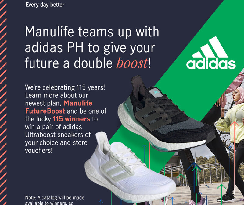 Supercharged for the future: Manulife, with the support of adidas Philippines, helps enrich Filipinos’ future with a boost