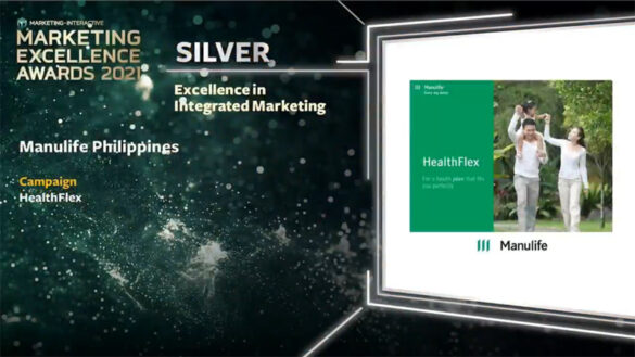 Manulife HealthFlex receives Silver Award for Excellence in Integrated Marketing at first-ever Marketing Excellence Awards - Philippines