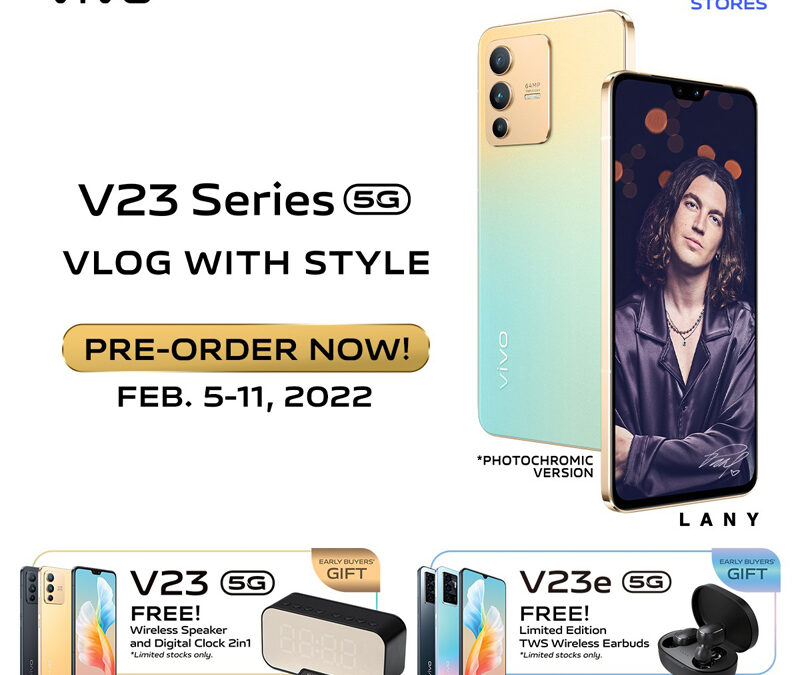 vivo launches the V23 Series, the first color-changing vlogging phone Vlog and express your hues with the vivo V23 Series
