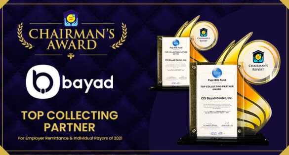 Bayad Bags Pag-IBIG Fund’s Top Collecting Partner Awards