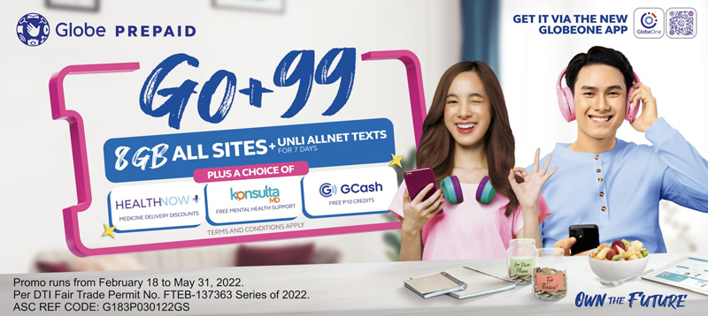 Adulting is a Go with Globe Prepaid’s all new Go+ promos