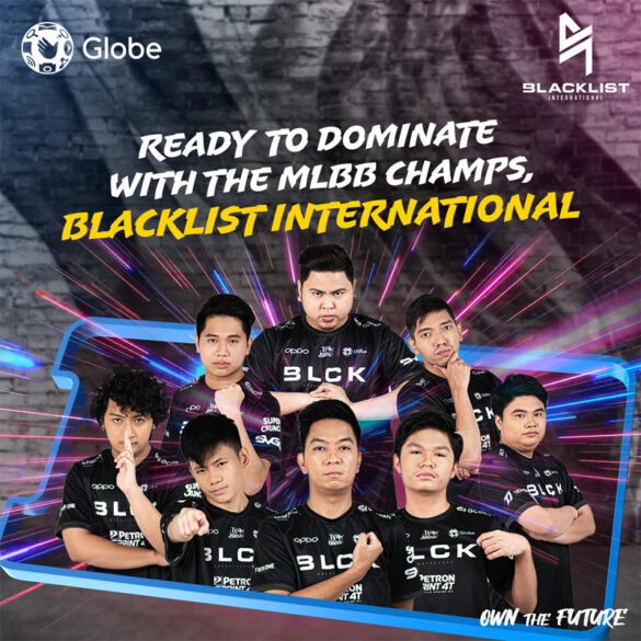 Globe backs top Filipino Esports team Blacklist International