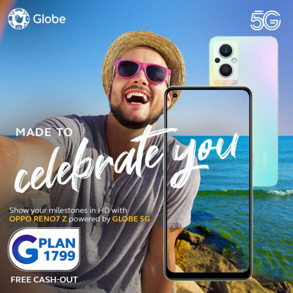 Celebrate your endless expressions with Oppo Reno7 series–powered by Globe 5G