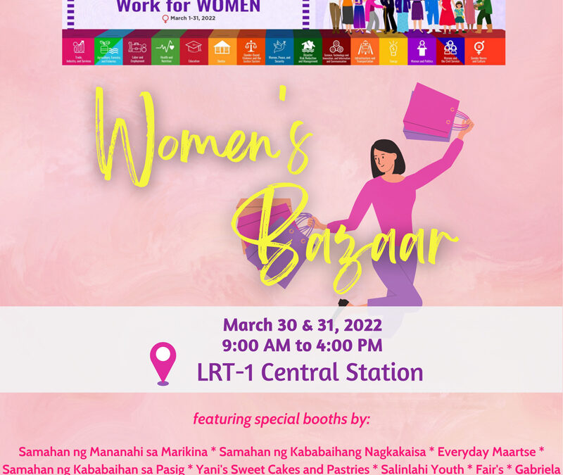 LRMC continues to make change for LRT-1 women, caps off Women’s Month with Women’s Bazaar