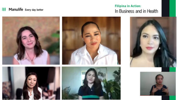 Hidilyn Diaz & Bea Alonzo share health & financial advice during Manulife’s Filipina in Action webinar
