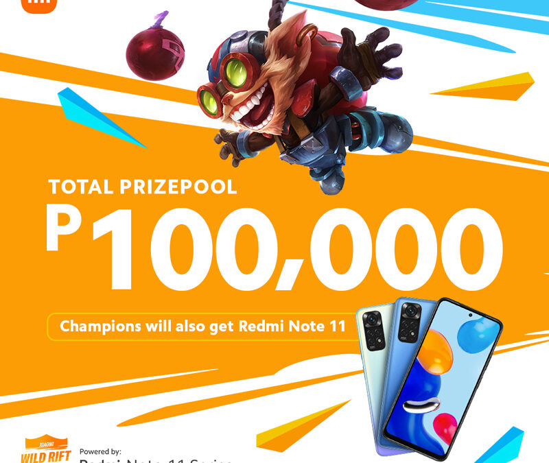 Be the first grand champion of the Xiaomi Wild Rift Philippine Cup