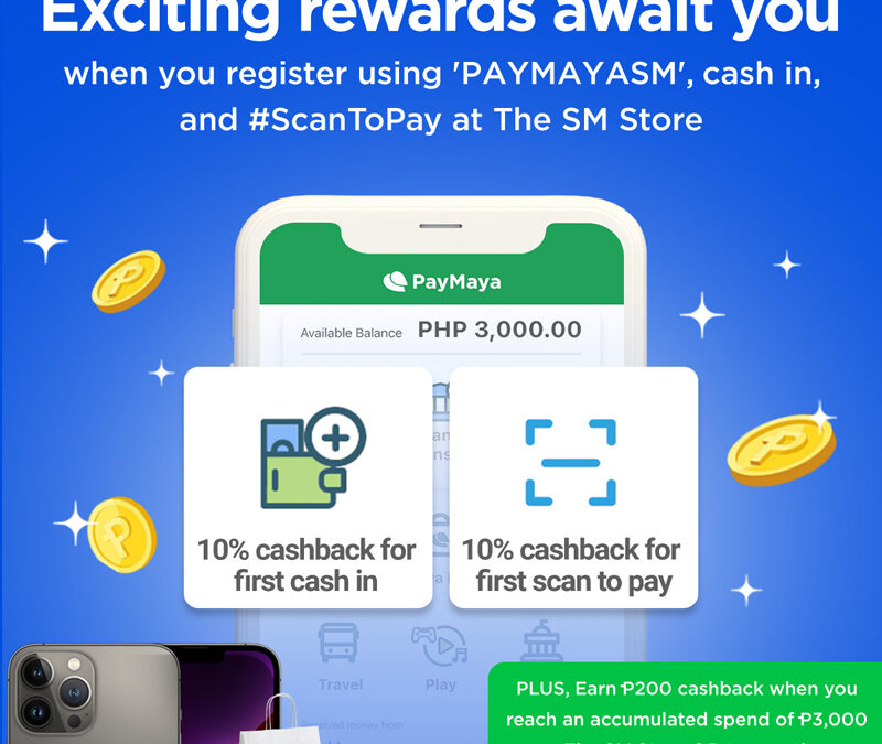 PayMaya and The SM Store bring the best mall shopping experience with exciting rewards