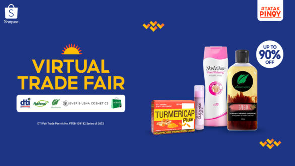 Discover exclusive deals on Filipino beauty products, baby essentials, and more during Shopee's #TatakPinoy: Virtual Trade Fair