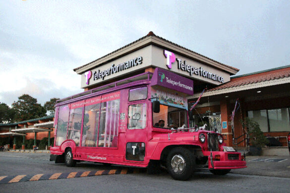 Teleperformance Philippines unveils first-ever Cloud Campus Jeepney