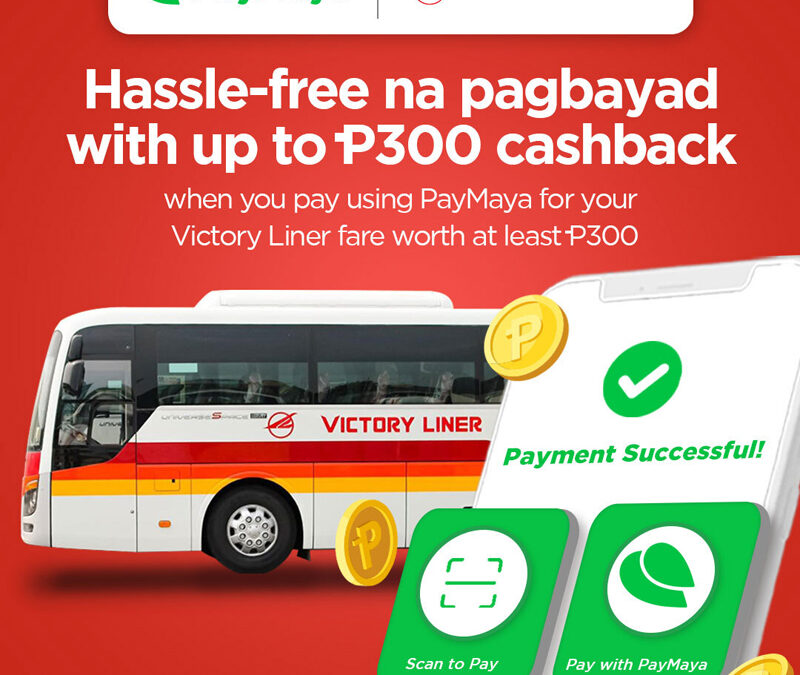 Victory Liner taps PayMaya for safe and convenient digital payments