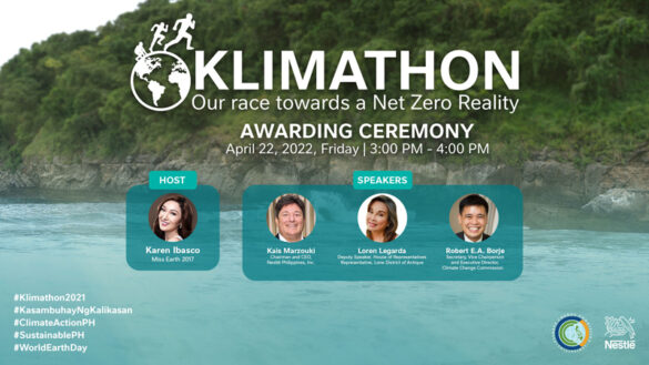 Climate Change Commission and Nestlé PH announce Klimathon Champions