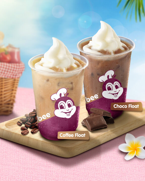 Jollibee keeps summer cool with the new Creamy Coffee and Choco Floats