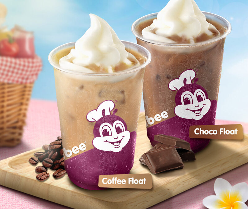 Jollibee keeps summer cool with the new Creamy Coffee and Choco Floats