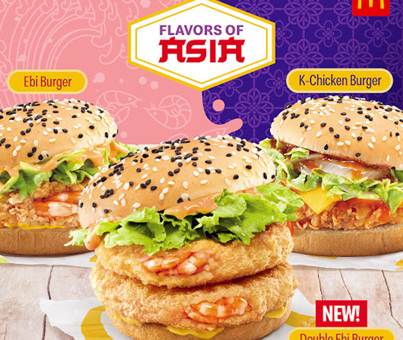 Double the flavor, double the goodness: McDonald’s adds Double Ebi Burger to Flavors of Asia lineup