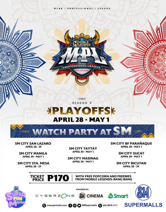 SM Supermalls partners with MPL-PH for Season 9 playoffs