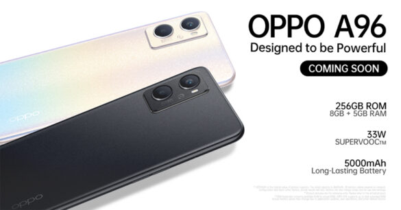 OPPO sets off to launch the Designed to be Powerful– OPPO A96
