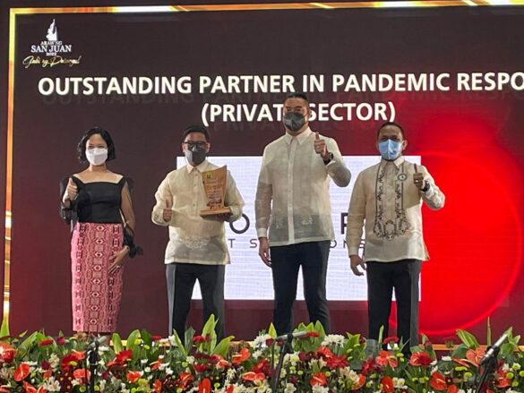 Converge is San Juan city's Outstanding Private sector Partner for Pandemic Response